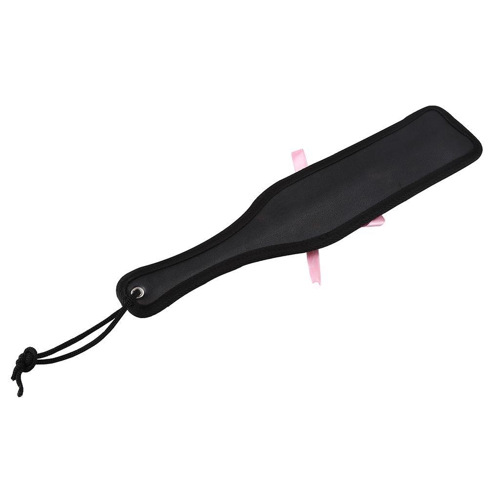 Marcia - Deluxe satin and Spanking Paddle Genuine Leather