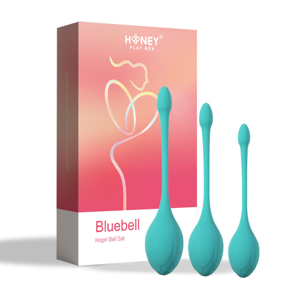 Bluebell - Floral 3 Size & Weight Kegel Ball Exercise Set