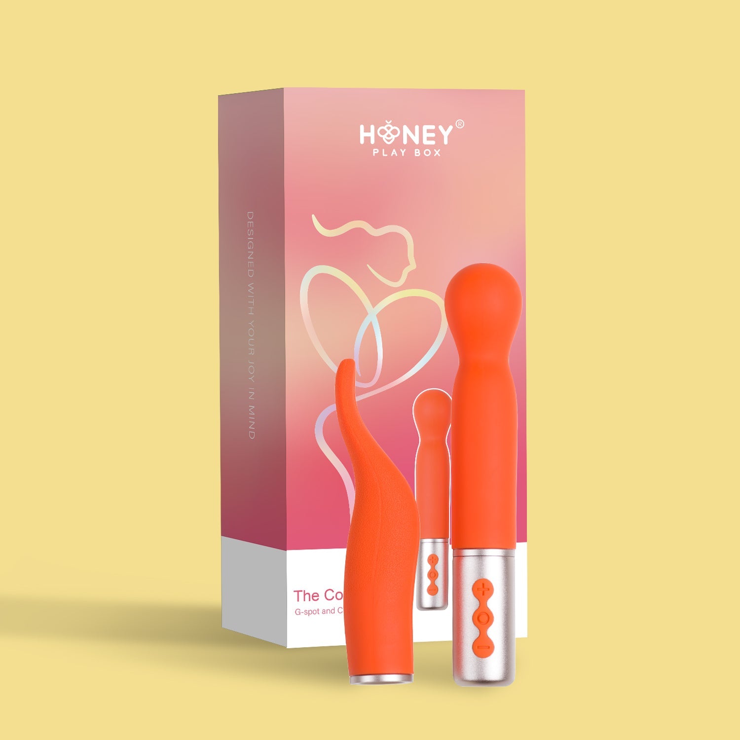 The Naughty Collection - Interchangeable Heads Vibrator